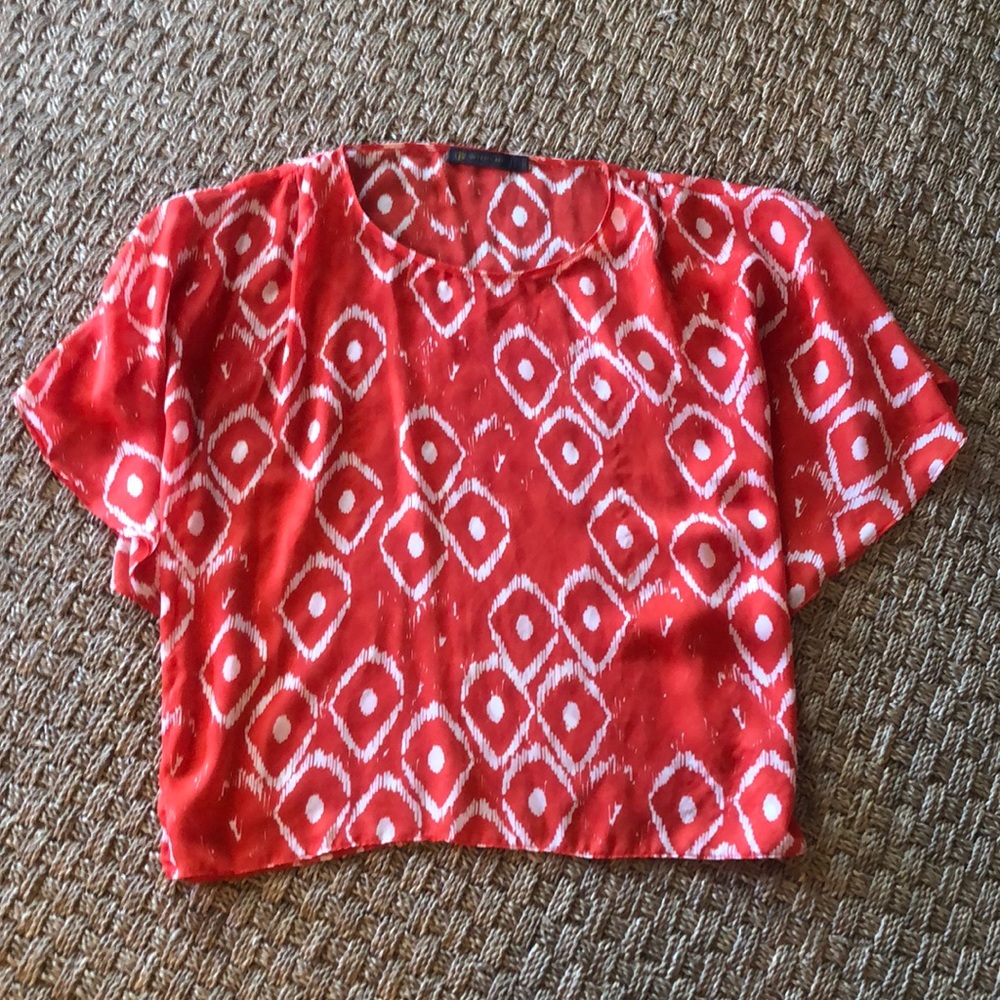 Tribal print tunic.